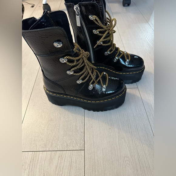 Dr. Martens Shoes - Dr. Martens Ghilana Max Distressed platform boots